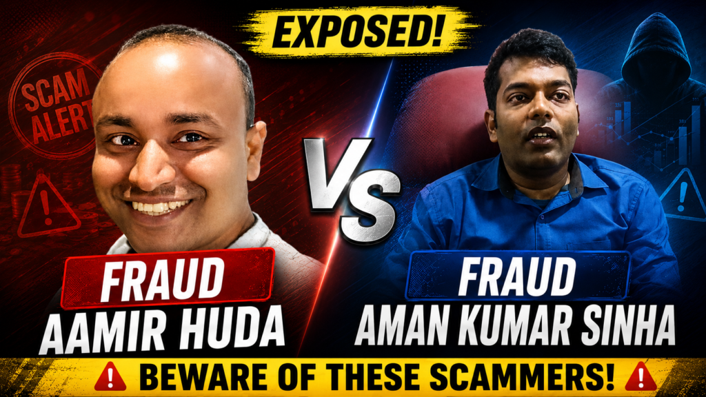Aamir Huda & Aman Kumar Sinha - A Scumbag & Loathsome Roach Duo!